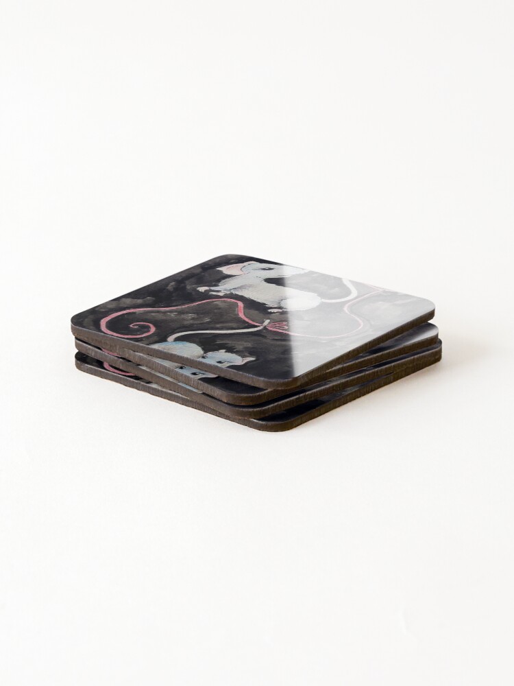 Thumbnail 4 of 5, Coasters (Set of 4), Thread designed and sold by Churi.