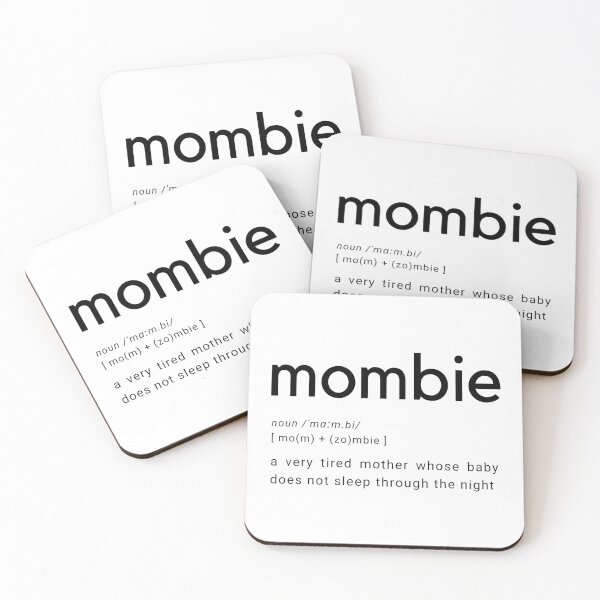 Item preview, Mombie Funny Definition of A Tired Mum designed and sold by offtza.