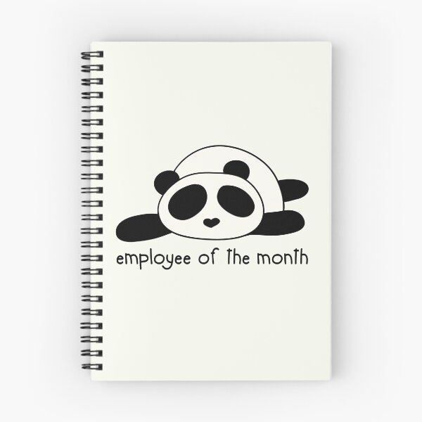 Item preview, Humorous Panda Employee of the Month designed and sold by GrimButterfly.