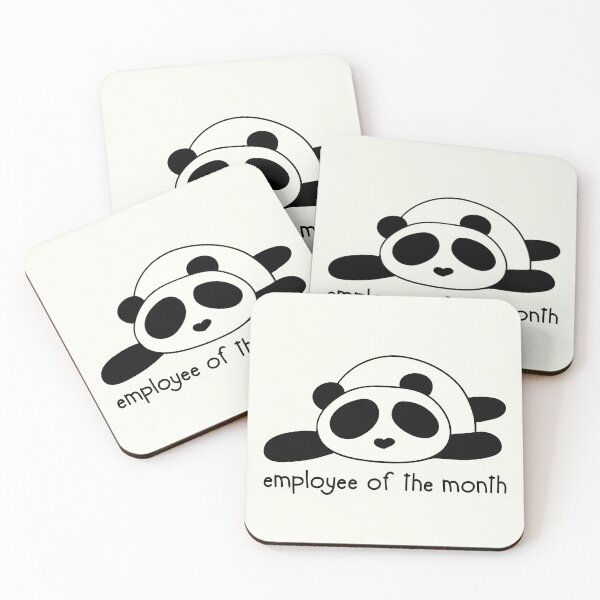 Item preview, Humorous Panda Employee of the Month designed and sold by GrimButterfly.