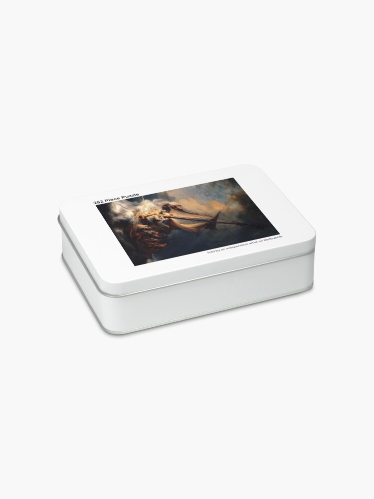 Alternate view of The Storm on the Sea of Galilee by Rembrandt Jigsaw Puzzle