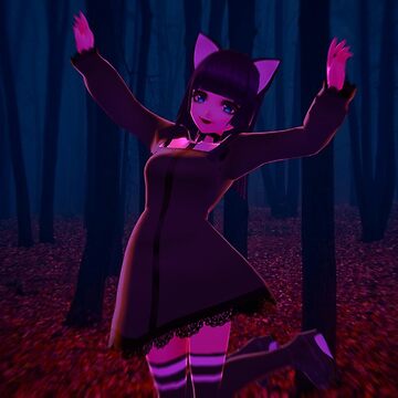 Artwork thumbnail, Goth Jump! by FluffyGothKitty