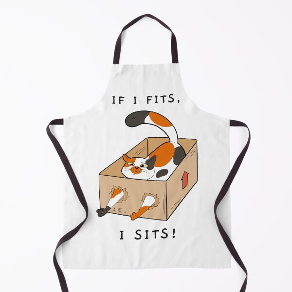 Item preview, If I Fits, I Sits! Funny Cat In A Box designed and sold by Oscar Price.