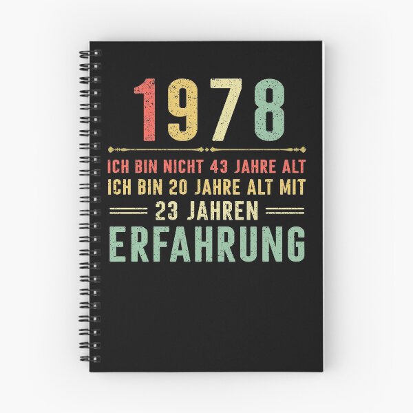 Item preview, Ich bin nicht 43 jahre alt, ich bin 20 jahre alt mit 23 jahren erfahrung. 1978 vintage designed and sold by mharlan0ue.