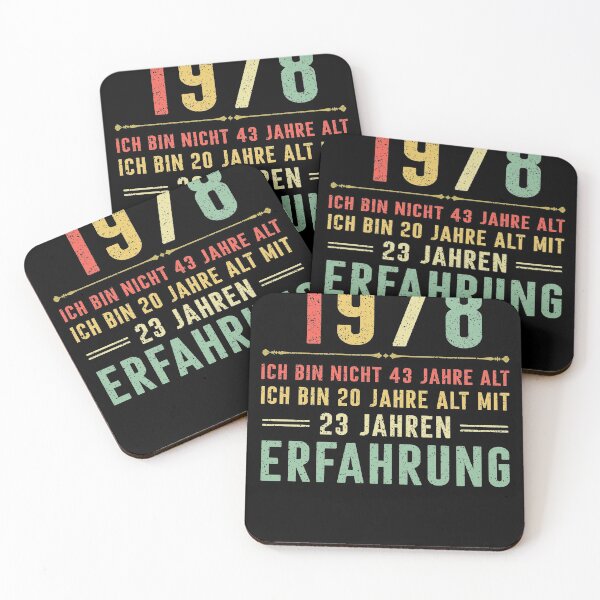 Item preview, Ich bin nicht 43 jahre alt, ich bin 20 jahre alt mit 23 jahren erfahrung. 1978 vintage designed and sold by mharlan0ue.