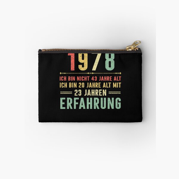 Item preview, Ich bin nicht 43 jahre alt, ich bin 20 jahre alt mit 23 jahren erfahrung. 1978 vintage designed and sold by mharlan0ue.