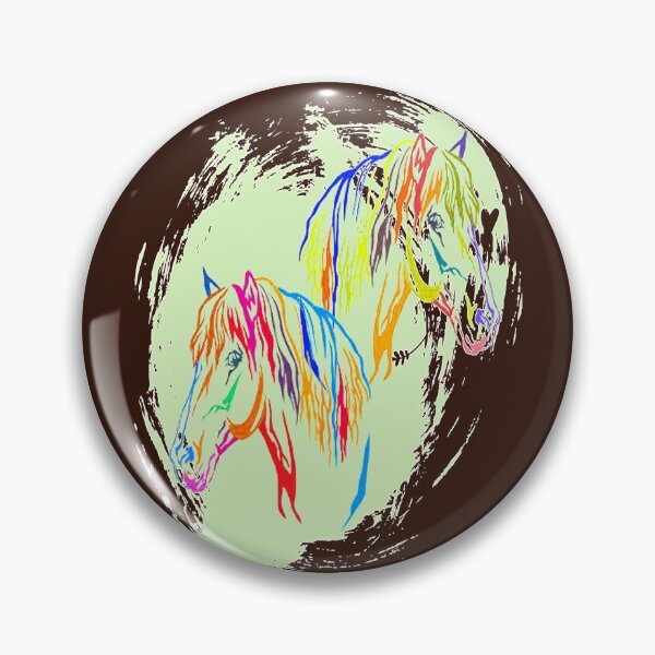 Item preview, Horse calvary Aesthetic Design, Rainbow Horses, for the Equestrian and Horse lover designed and sold by Adri Barnard.