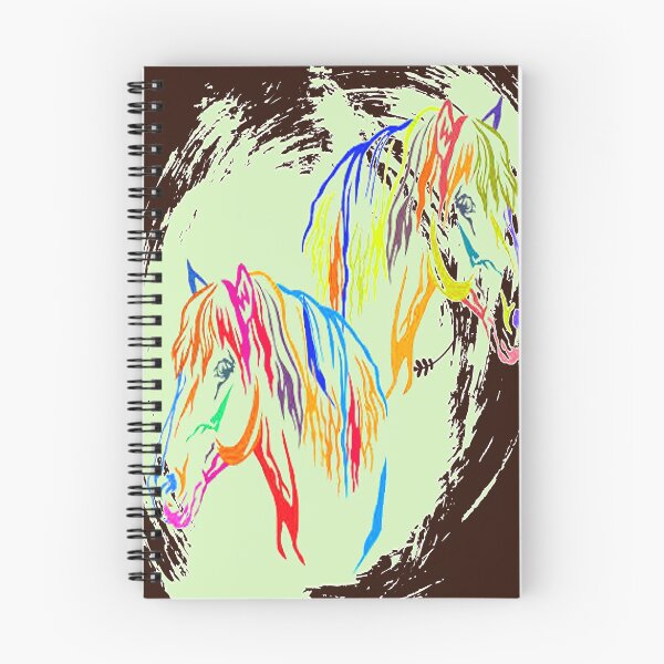 Item preview, Horse calvary Aesthetic Design, Rainbow Horses, for the Equestrian and Horse lover designed and sold by Adri Barnard.
