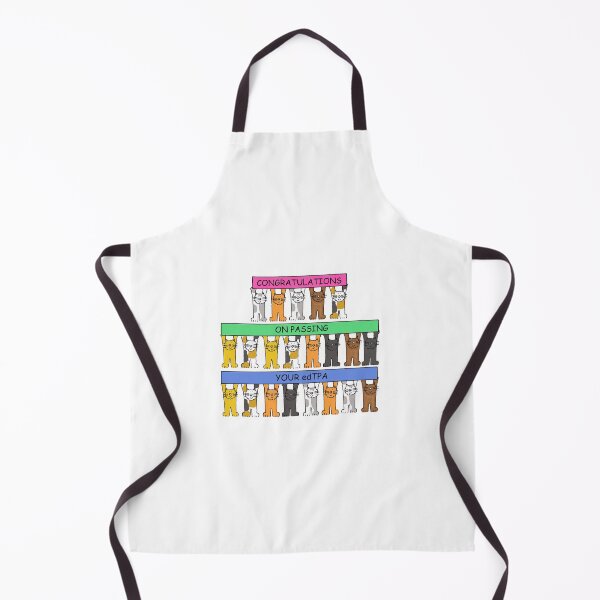 Item preview, Congratulations on Passing Your edTPA Cartoon Cats designed and sold by KateTaylor.