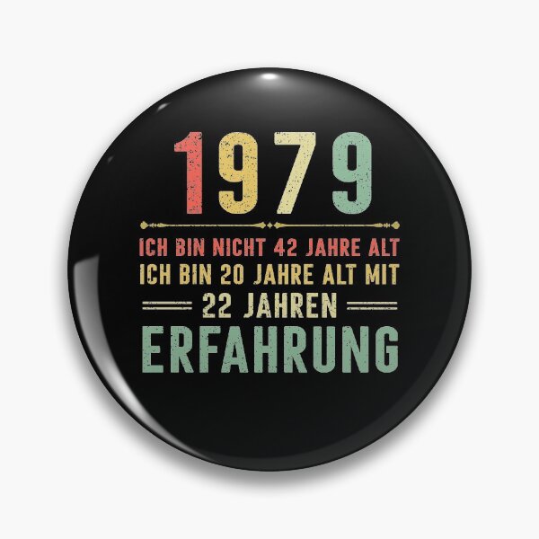 Item preview, Ich bin nicht 42 jahre alt, ich bin 20 jahre alt mit 22 jahren erfahrung. 1979 vintage designed and sold by mharlan0ue.
