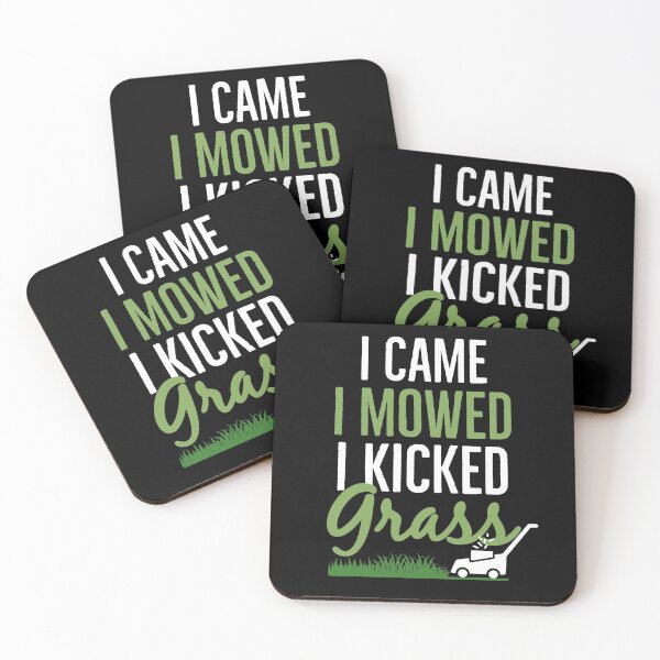 Item preview, I Came I Mowed I Kicked Grass Gift For Landscaper designed and sold by AwesomeWorld1.