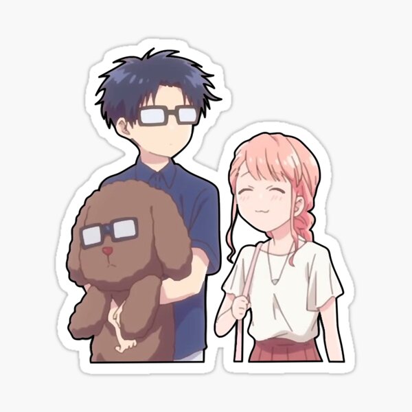 Wotaku ni Koi wa Muzukashii Sticker for Sale by KeatonOsinski