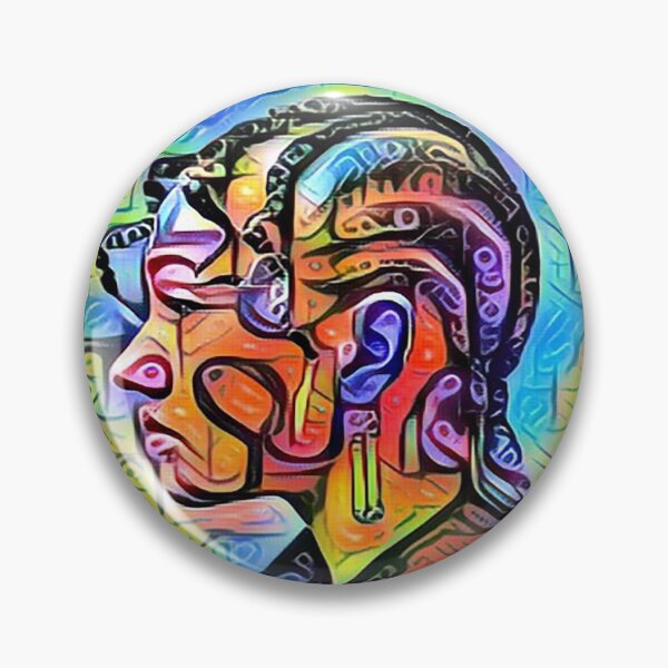Item preview, Abstract girl with African braids designed and sold by Iuliia Nerd.