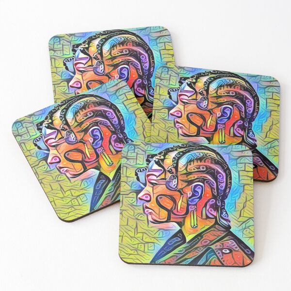 Item preview, Abstract girl with African braids designed and sold by Iuliia Nerd.