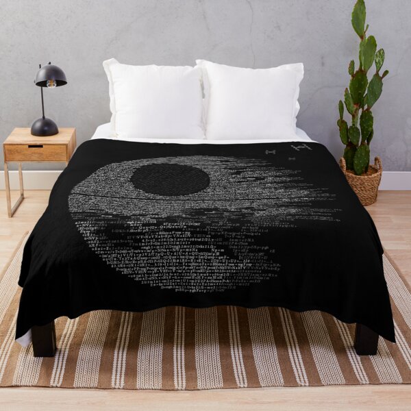 Sci Fi Planet Throw Blanket