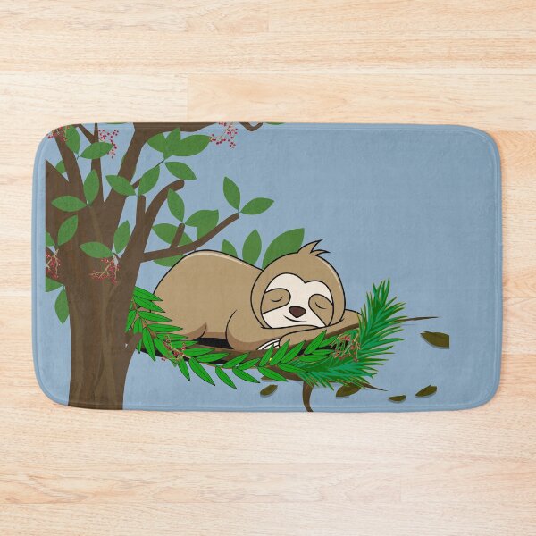 Item preview, Sleeping Sloth in a Tree - Not Today Mood designed and sold by House of Hartz by: Dominique11.