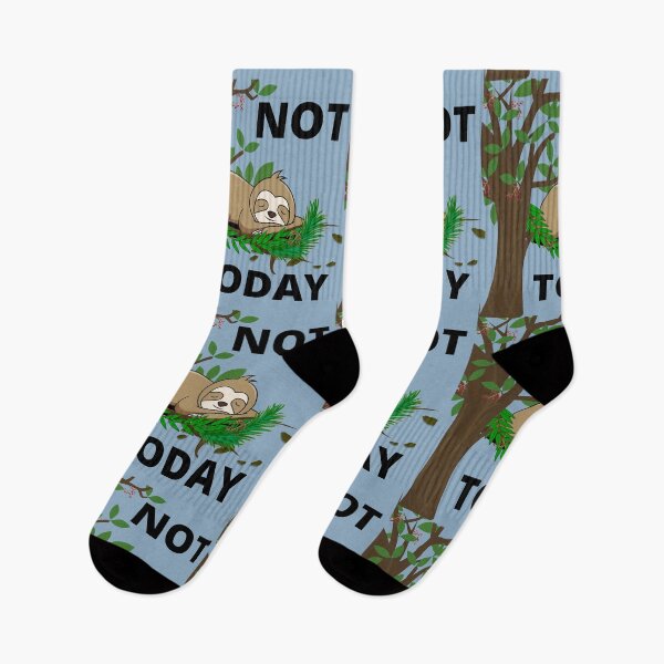 Item preview, Sleeping Sloth in a Tree - Not Today Mood designed and sold by House of Hartz by: Dominique11.