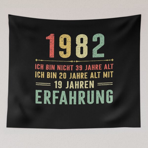 Item preview, Ich bin nicht 39 jahre alt, ich bin 20 jahre alt mit 19 jahren erfahrung. 1982 vintage designed and sold by mharlan0ue.