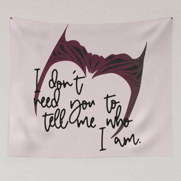 Item preview, I don’t need you to tell me who I am. designed and sold by Pinu92.