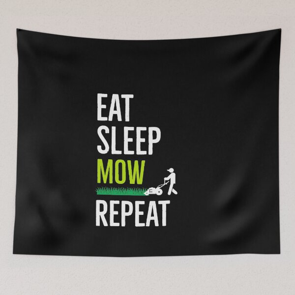 Item preview, Eat Sleep Mow Repeat Gift For Landscaper designed and sold by AwesomeWorld1.