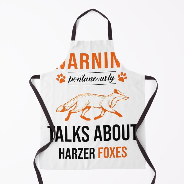 Item preview, WARNING SPONTANEOUSLY TALKS ABOUT HARZER FOXES BLACK designed and sold by keemo2o.