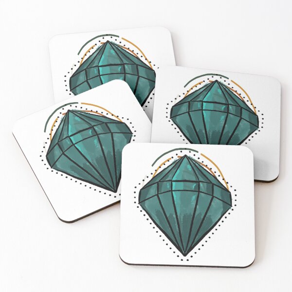 Item preview, Green Shiny Diamond Dots Crown Around designed and sold by avinigav.
