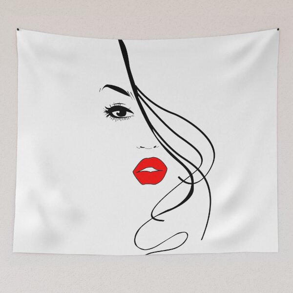 Item preview, Face woman art designed and sold by Aleksey888.