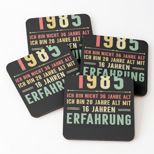 Item preview, Ich bin nicht 36 jahre alt, ich bin 20 jahre alt mit 16 jahren erfahrung. 1985 vintage designed and sold by mharlan0ue.