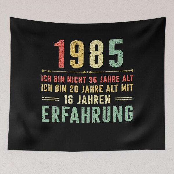 Item preview, Ich bin nicht 36 jahre alt, ich bin 20 jahre alt mit 16 jahren erfahrung. 1985 vintage designed and sold by mharlan0ue.