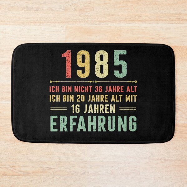 Item preview, Ich bin nicht 36 jahre alt, ich bin 20 jahre alt mit 16 jahren erfahrung. 1985 vintage designed and sold by mharlan0ue.