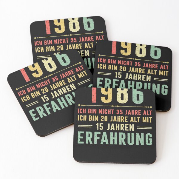 Item preview, Ich bin nicht 35 jahre alt, ich bin 20 jahre alt mit 15 jahren erfahrung. 1986 vintage designed and sold by mharlan0ue.