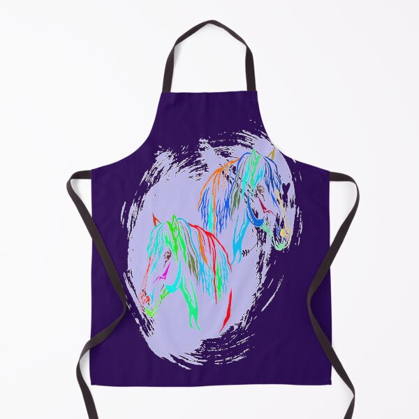 Item preview, Horse calvary Aesthetic Design, Rainbow Horses, nr 3, for the Equestrian and Horse lover designed and sold by Adri Barnard.
