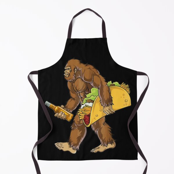 Item preview, Bigfoot Carrying Taco And Beer designed and sold by WendyInniana.
