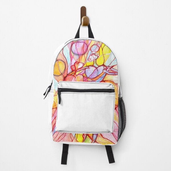 Item preview, Neuroart, Abstract colorful dancing hearts designed and sold by VikitaSolomakha.