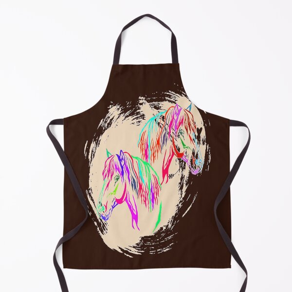 Item preview, Horse calvary Aesthetic Design, Rainbow Horses, nr 4, for the Equestrian and Horse lover designed and sold by Adri Barnard.