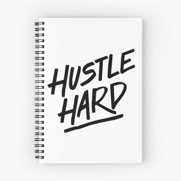 Item preview, Hustle Hard - Black designed and sold by Tee4Daily.