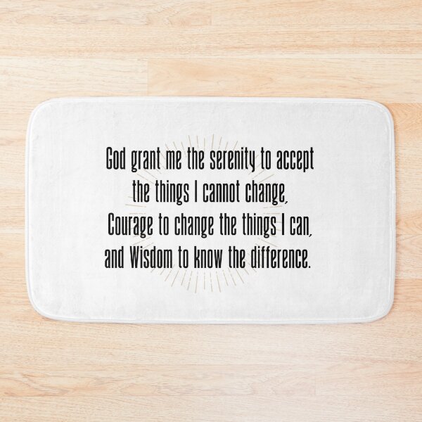 Item preview, Serenity Prayer designed and sold by zafirahansen.