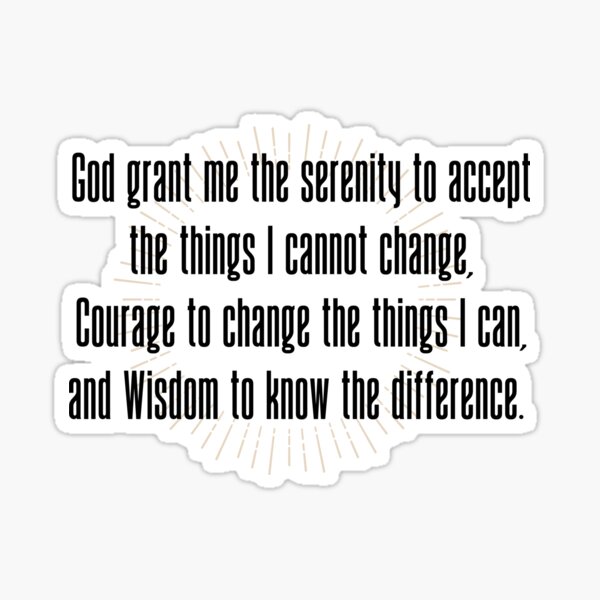 Item preview, Serenity Prayer designed and sold by zafirahansen.