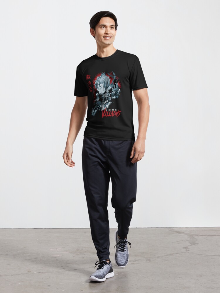 Disover Style-My-Hero-Academia-League-of-Villains-Main-Villains-T-Shirt | Active T-Shirt 