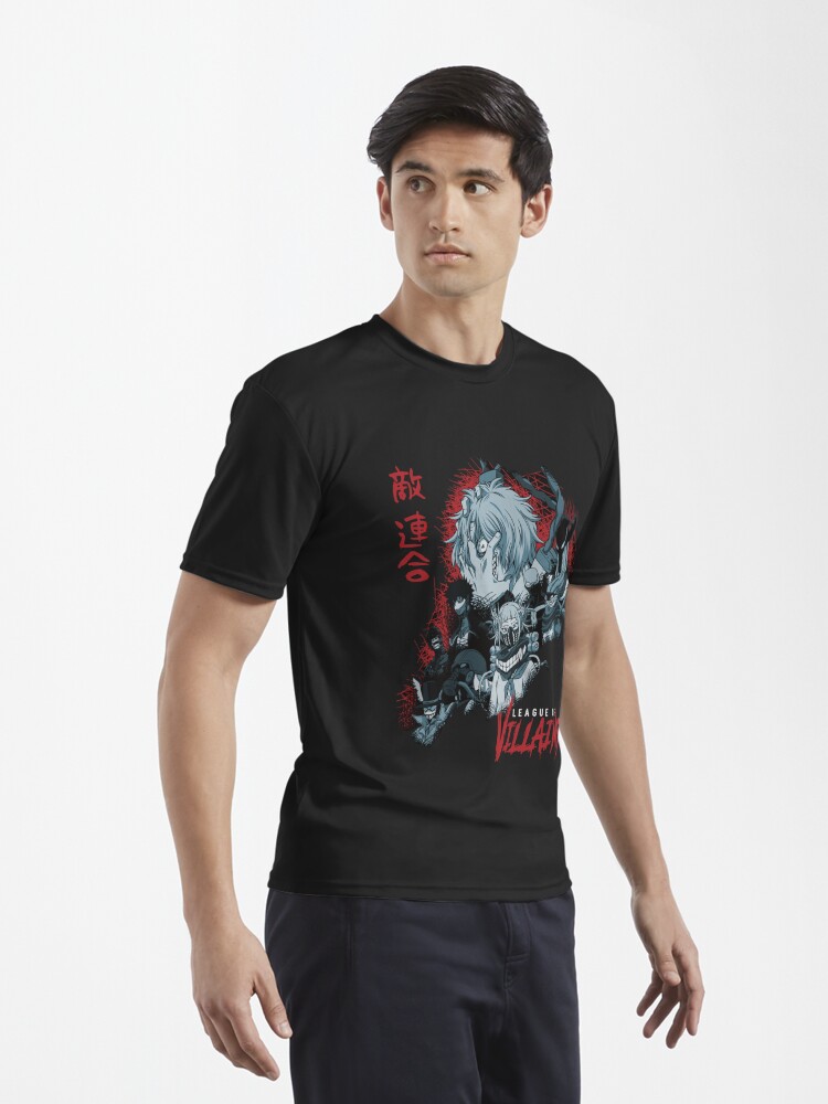 Disover Style-My-Hero-Academia-League-of-Villains-Main-Villains-T-Shirt | Active T-Shirt 
