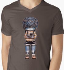 Smile Baby Photographer Men's V-Neck T-Shirt