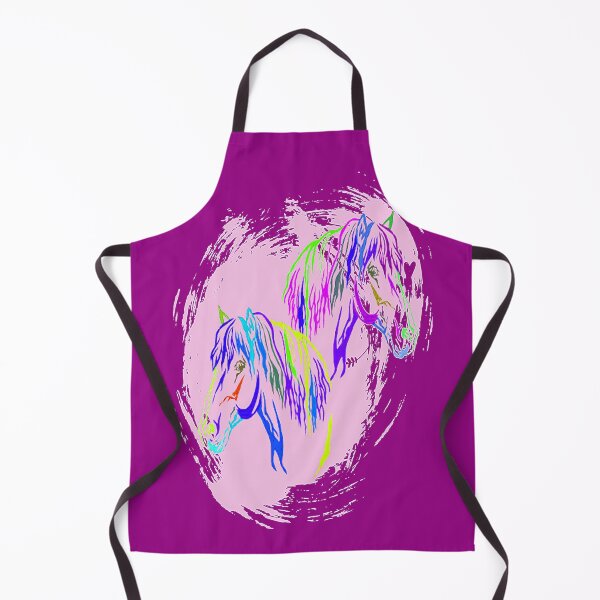Item preview, Horse calvary Aesthetic Design, Rainbow Horses, nr 5, for the Equestrian and Horse lover designed and sold by Adri Barnard.