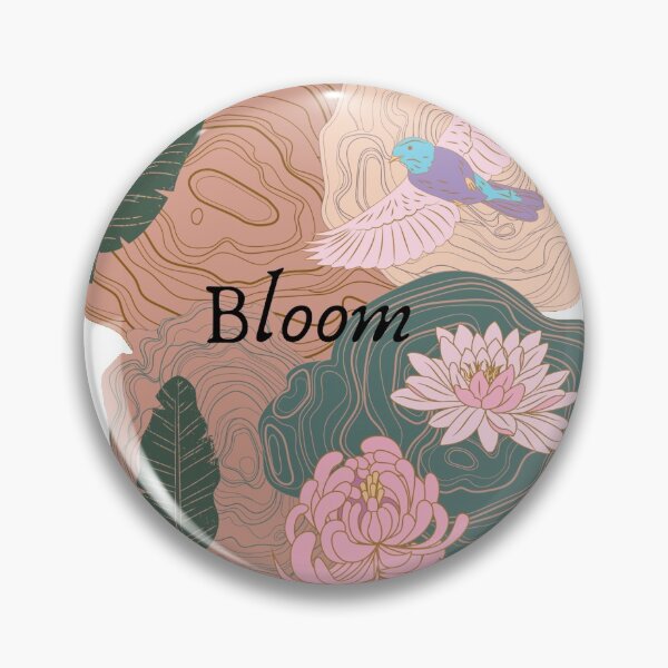 Item preview, colorful " bloom " floral design designed and sold by sarah-dargeen.