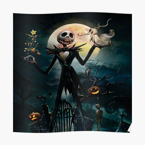 Wandbilder Jack Skellington Redbubble