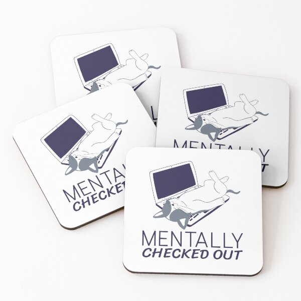 Item preview, Mentally Checked out designed and sold by Built After 5.