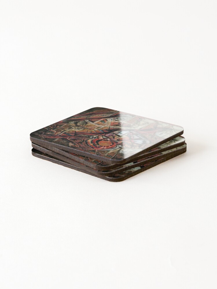 Thumbnail 4 of 5, Coasters (Set of 4), Abstract Pattern designed and sold by Vidar17.