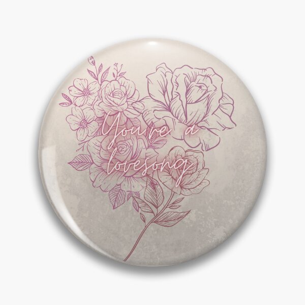 Item preview, Floral Pretty Romantic Heart Love Lovesong Gift designed and sold by ICRainbowMoons.