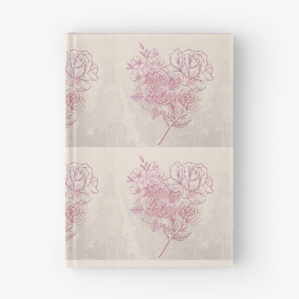Item preview, Floral Pretty Romantic Heart Love Lovesong Gift designed and sold by ICRainbowMoons.