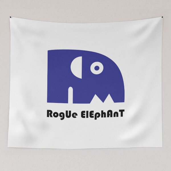 Item preview, Rogue elephant Allegory designed and sold by kirillpanteleev.