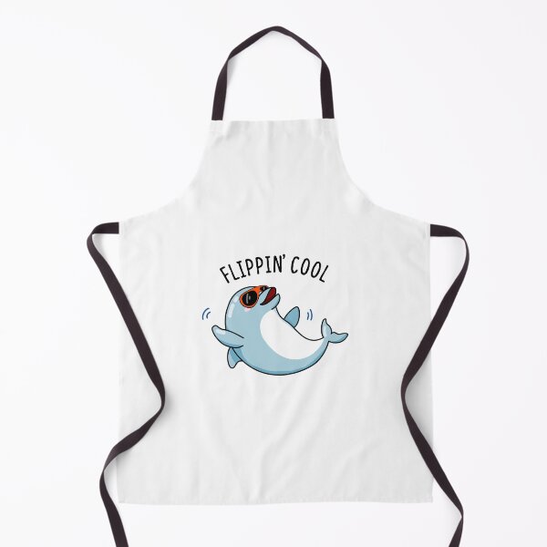 Item preview, Flippin Cool Funny Dolphin Puns designed and sold by punnybone.